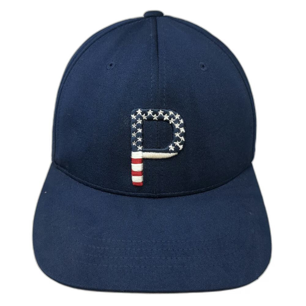 Puma Snapback Blue One Size Myrtle Beach National Golf Stars Stripes Hat
